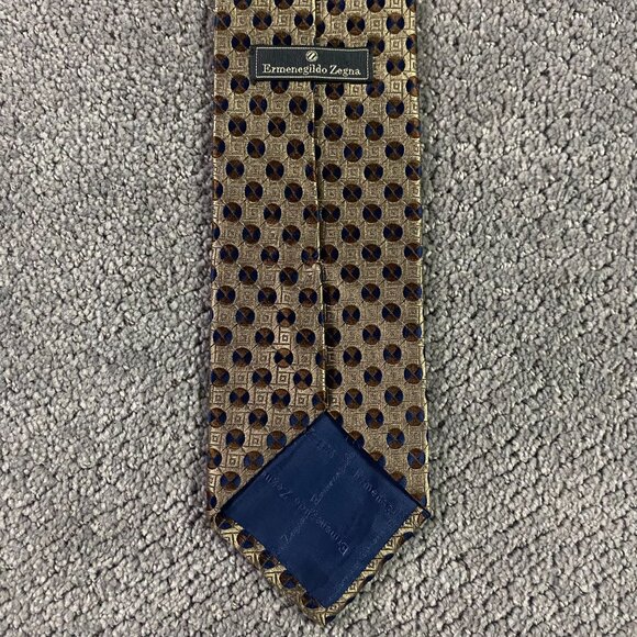 Ermenegildo Zegna Lot of 6 Ties Neckties Silk Made in Italy Tie Short Length - Picture 3 of 13